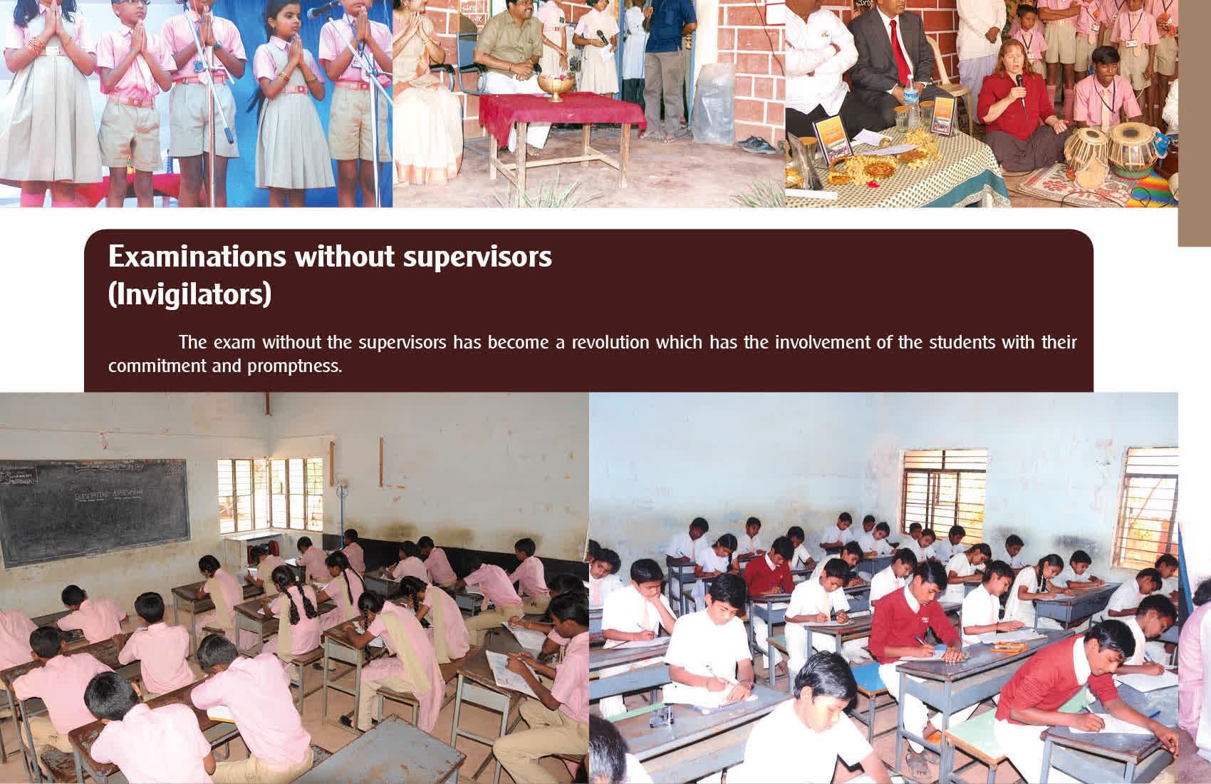 Teacher-led classroom activity at school