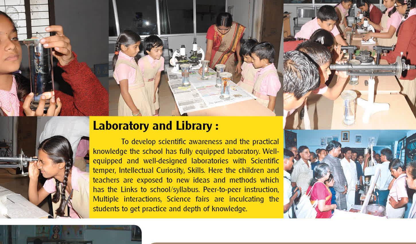 Science lab at School Chandan