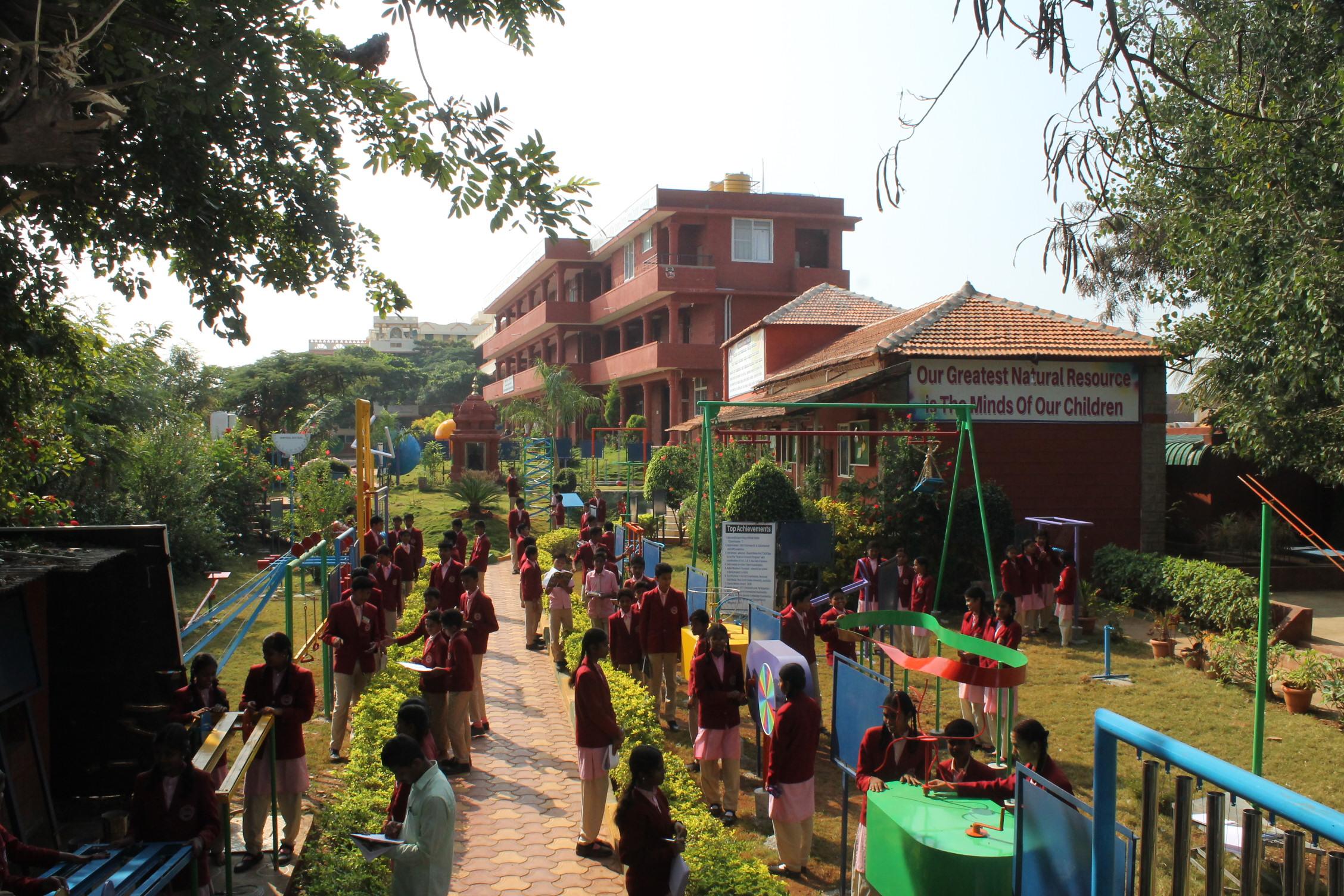 Physical fitness activity at School Chandan