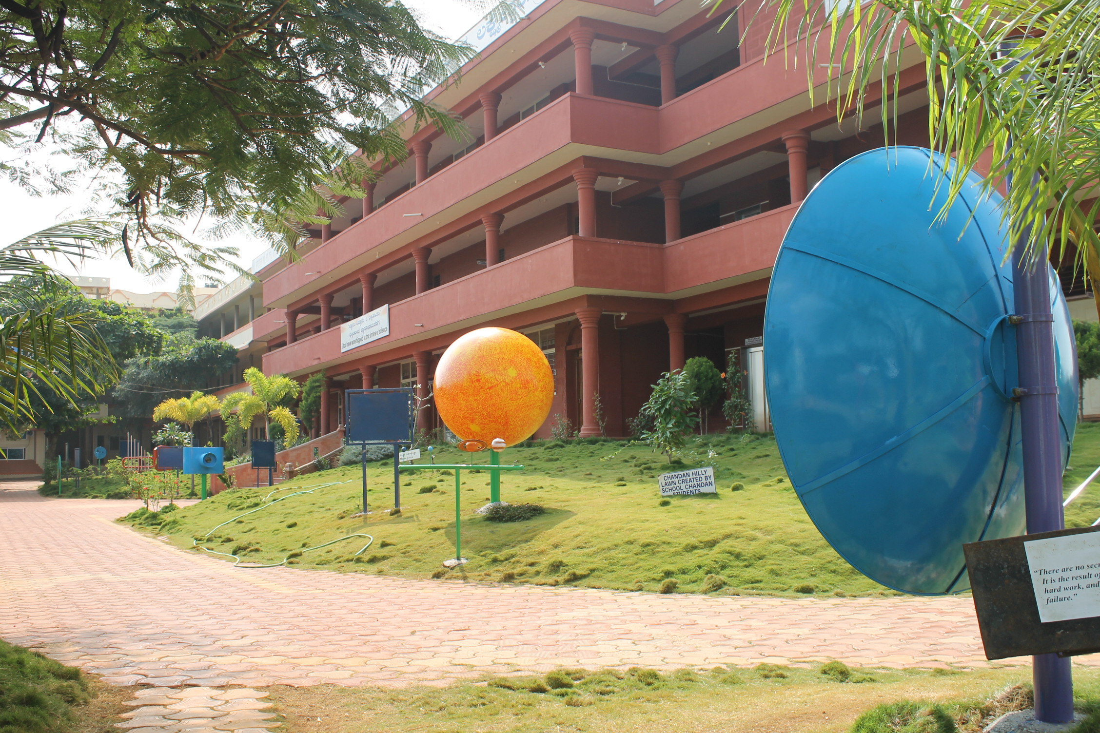 Front view of School Chandan campus