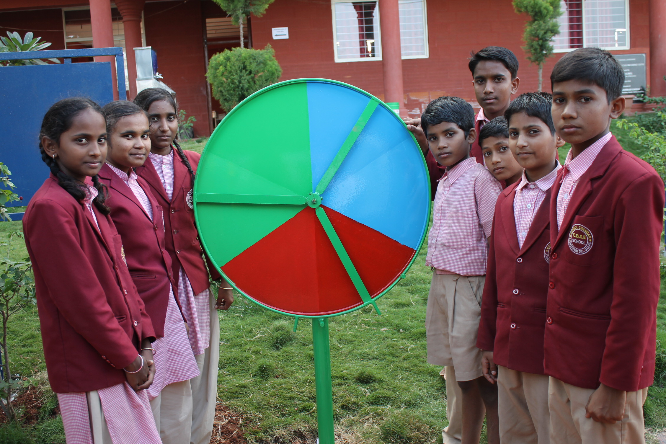 Students participating in sports and yoga activities